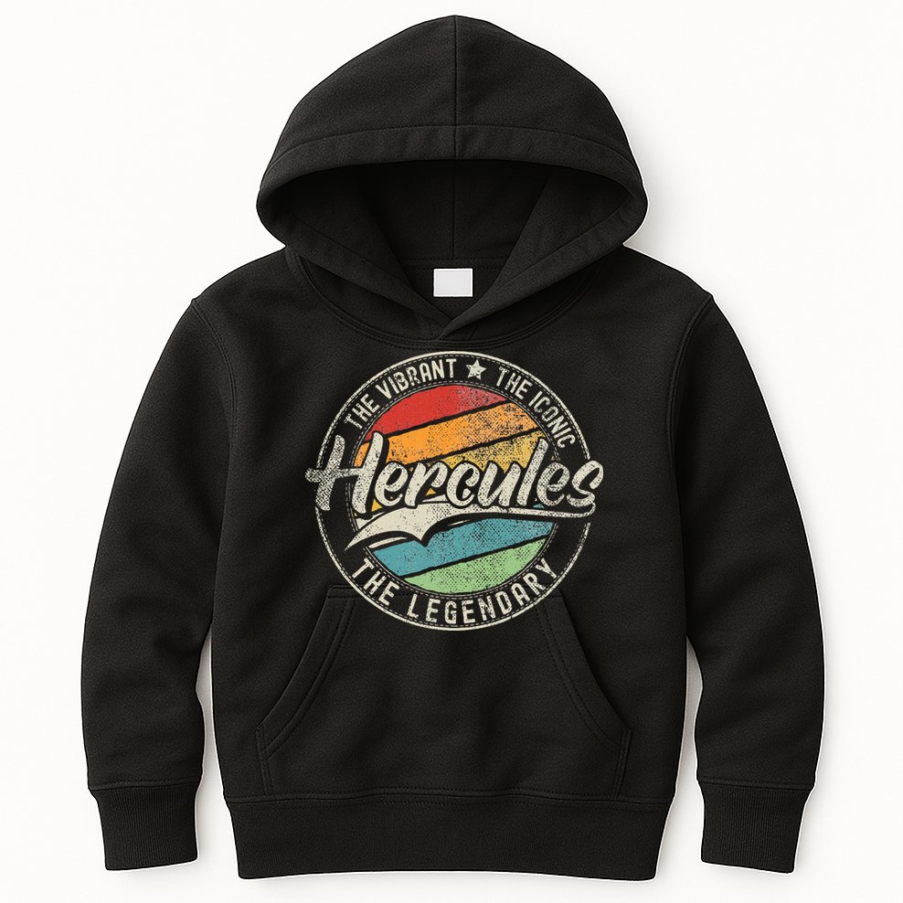 Hercules Ca California Vintage Distressed Kids Hoodie