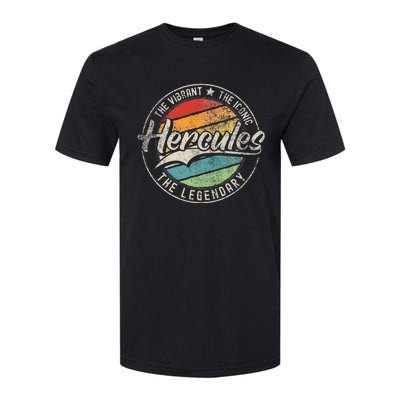 Hercules Ca California Vintage Distressed Softstyle CVC T-Shirt