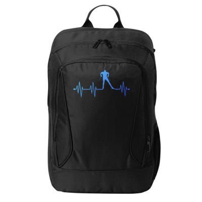 Heartbeat Cross Country Skiing And Gift City Backpack