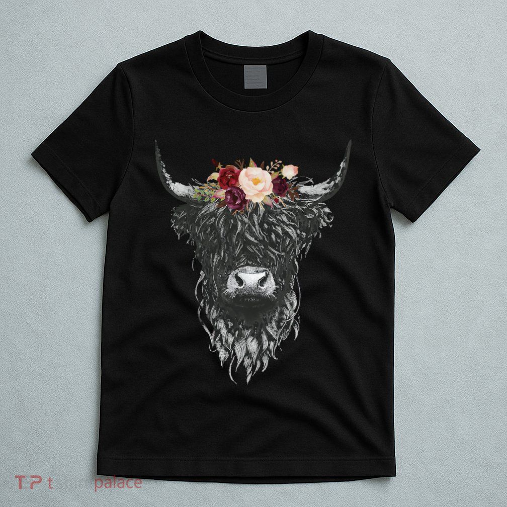 Highland Cow Country Western T-Shirt