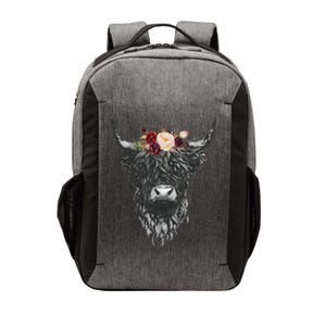 Highland Cow Country Western Vector Backpack