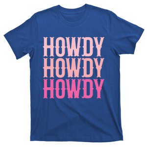 Howdy Cute Country Western Southern Cowgirl Rodeos Gift T-Shirt