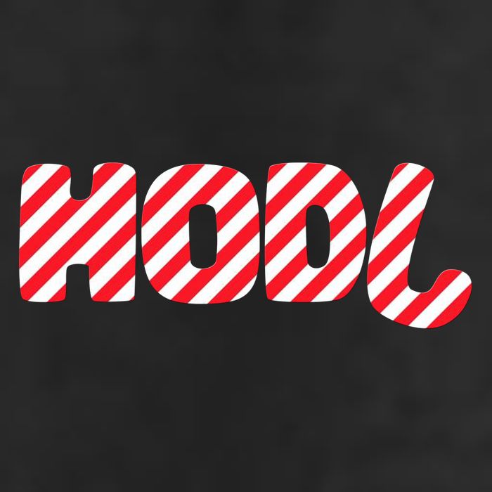 Hodl Crypto Currency Candy Cane Christmas Logo 11oz C Handle Ceramic Mug