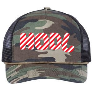 Hodl Crypto Currency Candy Cane Christmas Logo Retro Rope Trucker Hat Cap