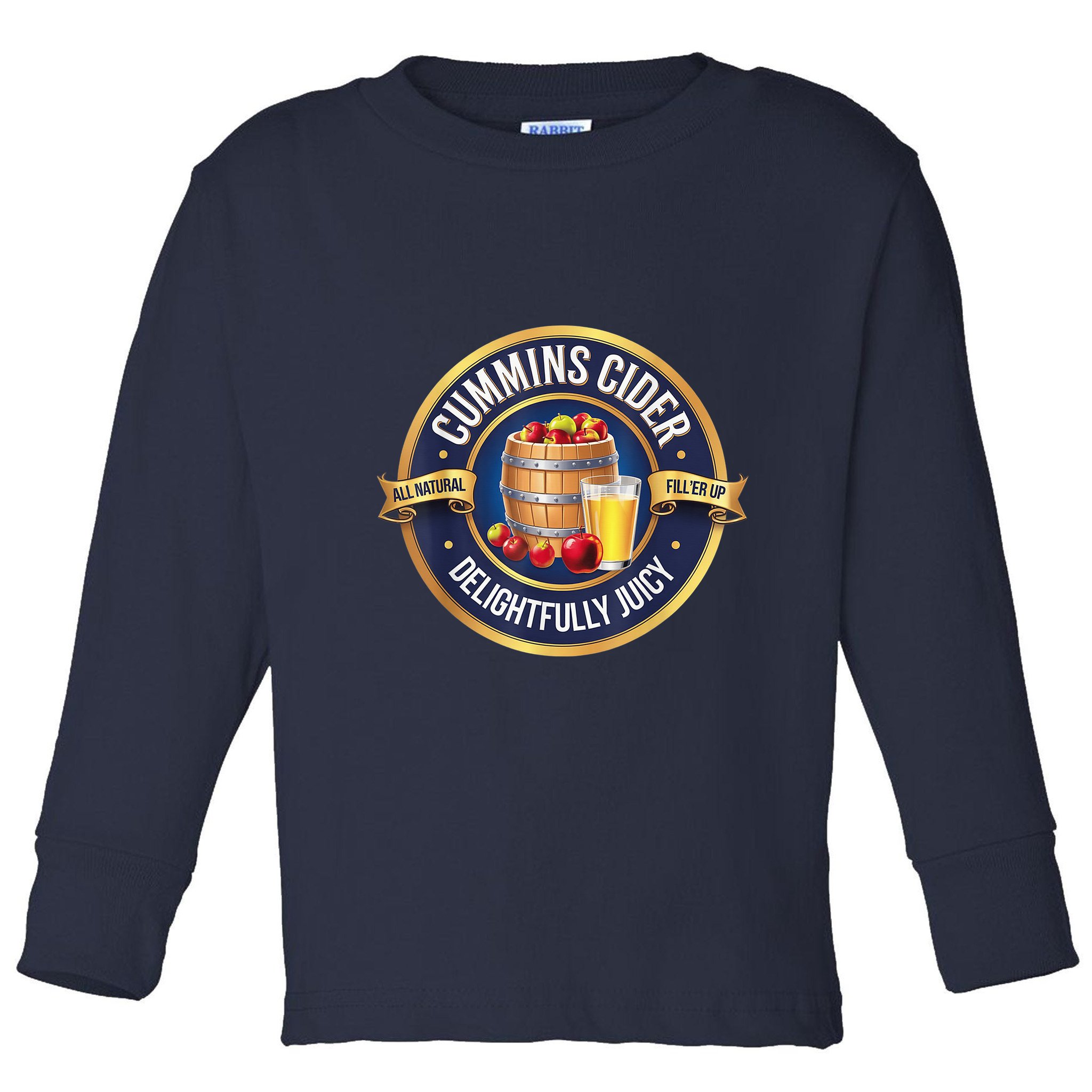 Haul Cummins Cider S Toddler Long Sleeve Shirt