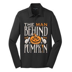 Halloweeen Couple Costume Pregnancy Silk Touch Performance Long Sleeve Polo