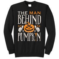 Halloweeen Couple Costume Pregnancy Tall Sweatshirt