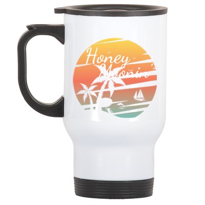 Honeymoon Couples Cool Gift Just Married Matching Honeymooning Trip Gift Stainless Steel Travel Mug