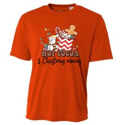 Hot Cocoa & Christmas Movies Cooling Performance Crew T-Shirt