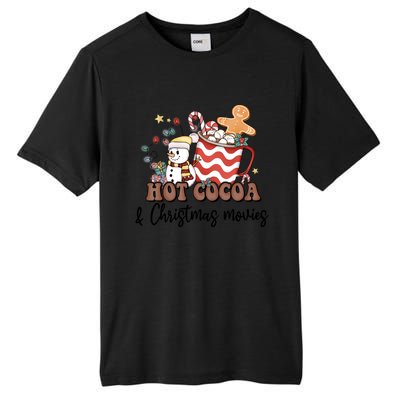 Hot Cocoa & Christmas Movies Tall Fusion ChromaSoft Performance T-Shirt