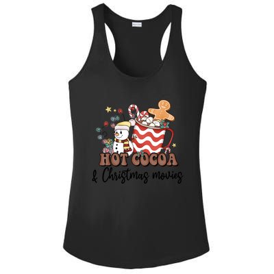 Hot Cocoa & Christmas Movies Ladies PosiCharge Competitor Racerback Tank