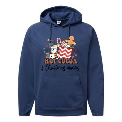 Hot Cocoa & Christmas Movies Performance Fleece Hoodie