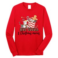 Hot Cocoa & Christmas Movies Long Sleeve Shirt