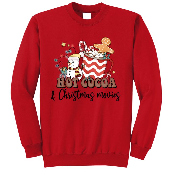 Hot Cocoa & Christmas Movies Sweatshirt