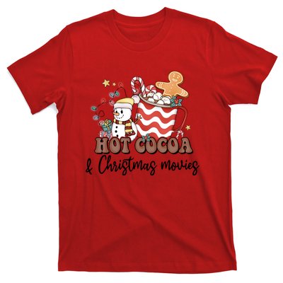 Hot Cocoa & Christmas Movies T-Shirt