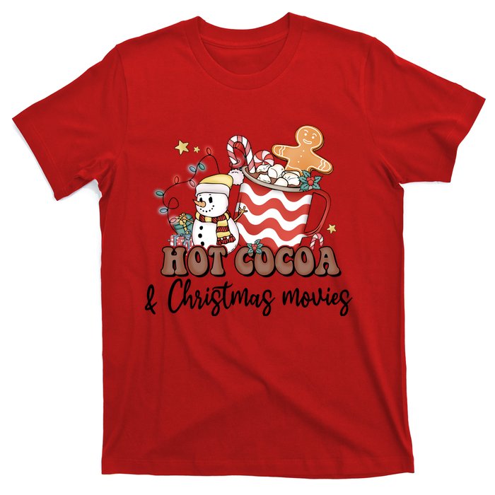 Hot Cocoa & Christmas Movies T-Shirt