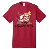 Hot Cocoa & Christmas Movies Tall T-Shirt