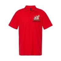 Hot Cocoa & Christmas Movies Softstyle Adult Sport Polo