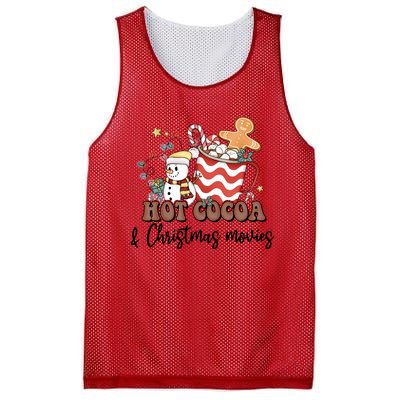 Hot Cocoa & Christmas Movies Mesh Reversible Basketball Jersey Tank