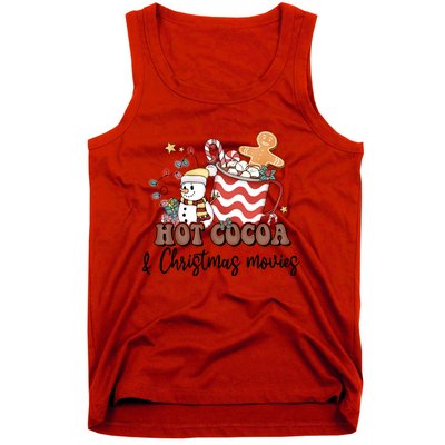 Hot Cocoa & Christmas Movies Tank Top