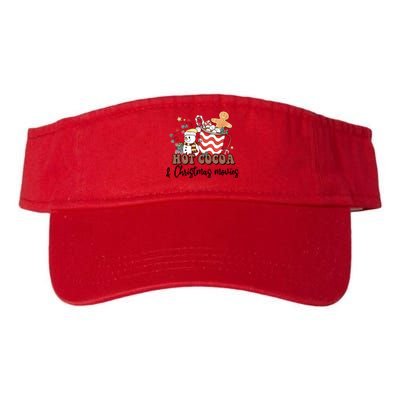 Hot Cocoa & Christmas Movies Valucap Bio-Washed Visor