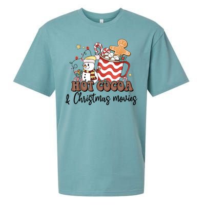 Hot Cocoa & Christmas Movies Sueded Cloud Jersey T-Shirt