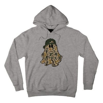 Halloween Camouflage Camo Ghost Hello Hunting Season Tall Hoodie