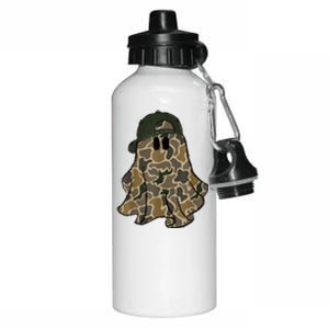 Halloween Camouflage Camo Ghost Hello Hunting Season Aluminum Water Bottle