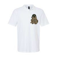 Halloween Camouflage Camo Ghost Hello Hunting Season Softstyle Adult Sport Polo