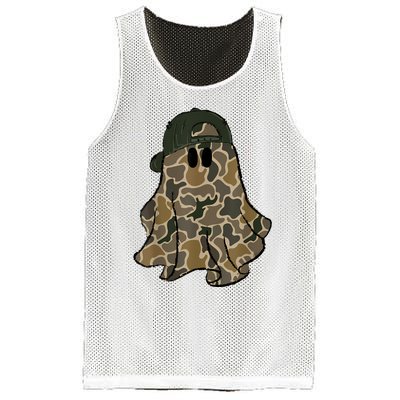 Halloween Camouflage Camo Ghost Hello Hunting Season Mesh Reversible Basketball Jersey Tank