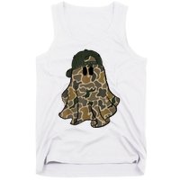 Halloween Camouflage Camo Ghost Hello Hunting Season Tank Top