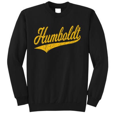 Humboldt County Ca Varsity Script Classic Sports Jersey Sweatshirt