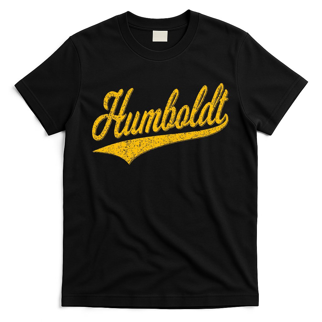 Humboldt County Ca Varsity Script Classic Sports Jersey T-Shirt