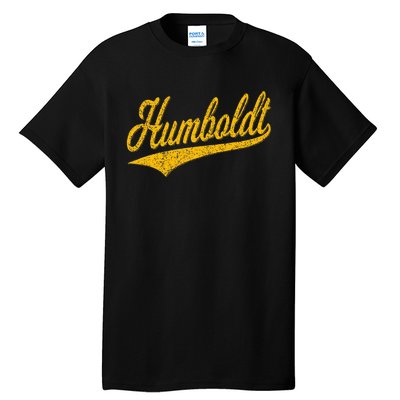 Humboldt County Ca Varsity Script Classic Sports Jersey Tall T-Shirt