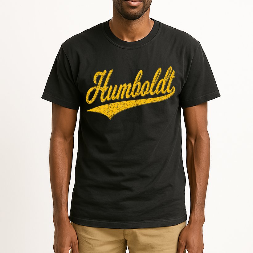 Humboldt County Ca Varsity Script Classic Sports Jersey Tall T-Shirt