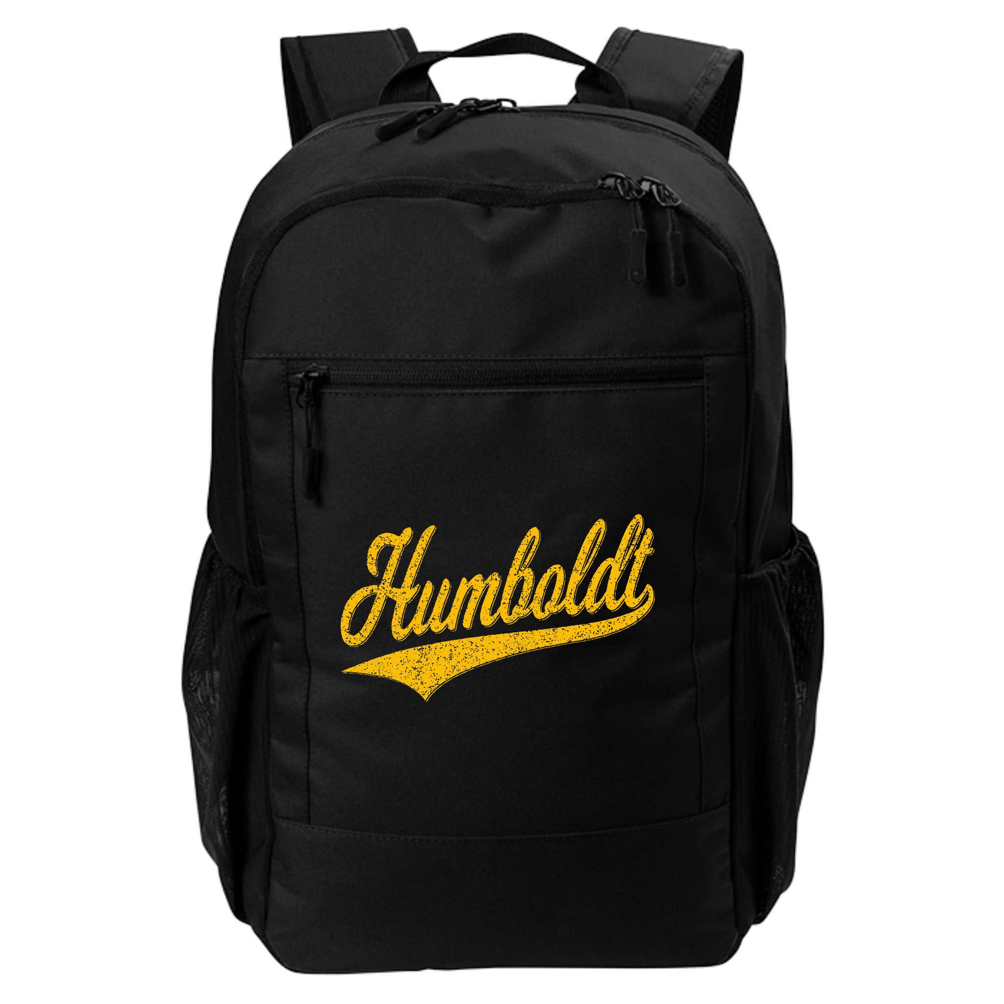 Humboldt County Ca Varsity Script Classic Sports Jersey Backpack