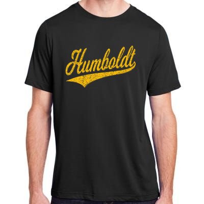 Humboldt County Ca Varsity Script Classic Sports Jersey Adult ChromaSoft Performance T-Shirt