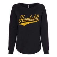 Humboldt County Ca Varsity Script Classic Sports Jersey Womens California Wash Sweatshirt