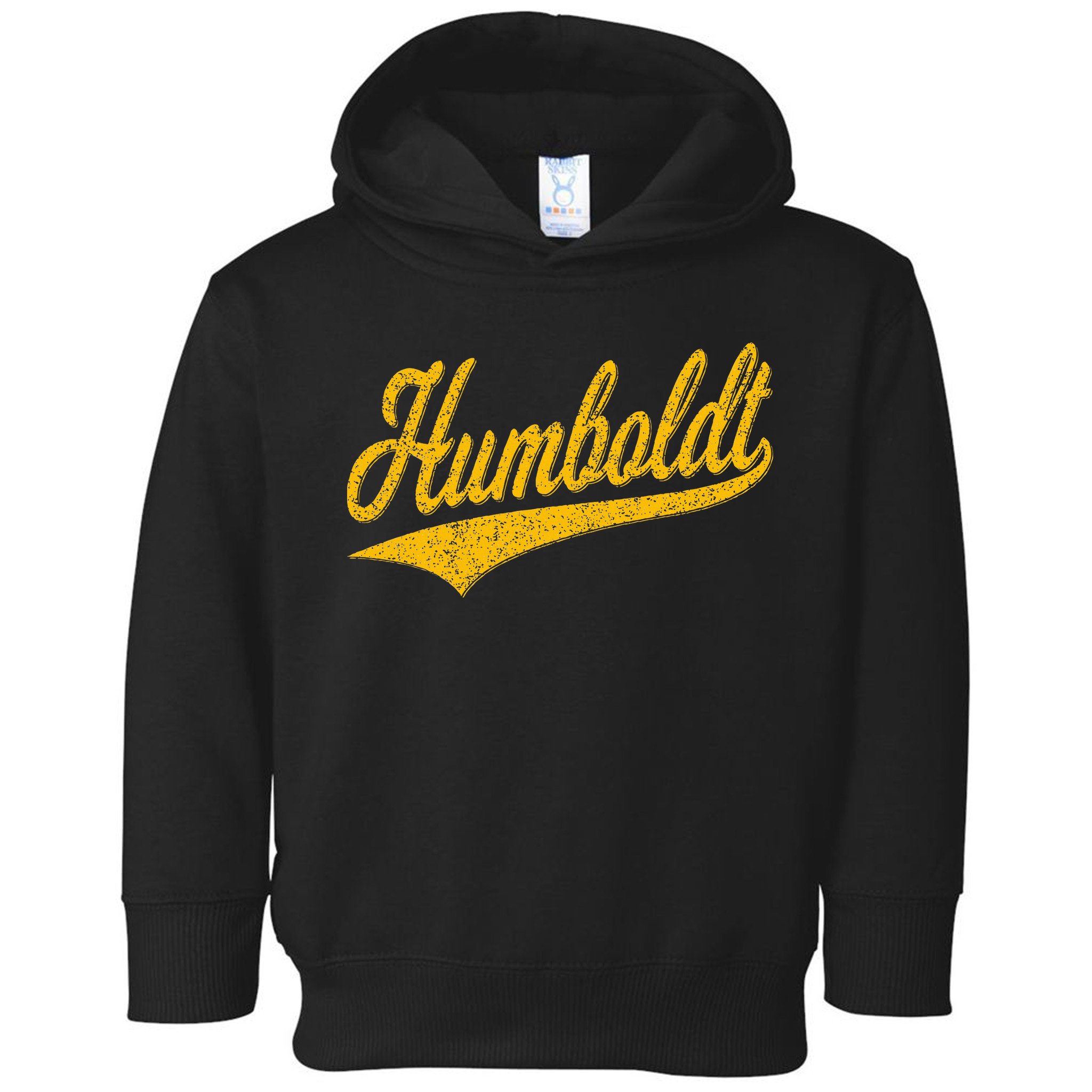 Humboldt County Ca Varsity Script Classic Sports Jersey Toddler Hoodie