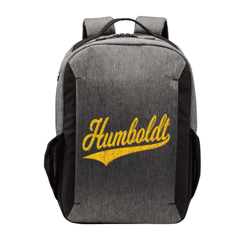 Humboldt County Ca Varsity Script Classic Sports Jersey Vector Backpack