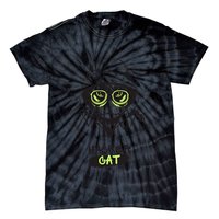 Hacker Cat Cybersecurity Coding Cat Programmer Hacking Nerdy Tie-Dye T-Shirt