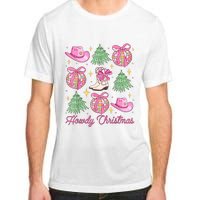 Howdy Christmas Coquette Bow Xmas Tree Western Country Adult ChromaSoft Performance T-Shirt