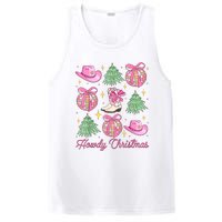 Howdy Christmas Coquette Bow Xmas Tree Western Country PosiCharge Competitor Tank