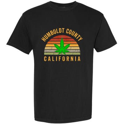 Humboldt County California Hemp Farmer Grower Weed Marijuana Garment-Dyed Heavyweight T-Shirt