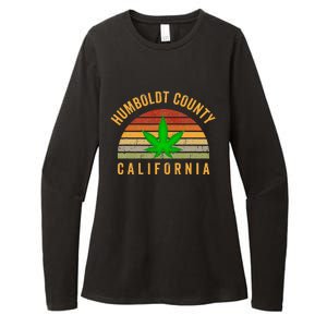 Humboldt County California Hemp Farmer Grower Weed Marijuana Womens CVC Long Sleeve Shirt