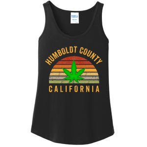 Humboldt County California Hemp Farmer Grower Weed Marijuana Ladies Essential Tank