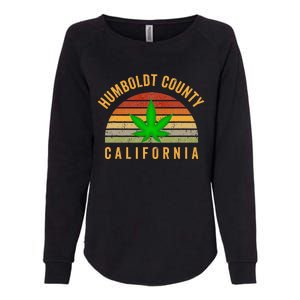 Humboldt County California Hemp Farmer Grower Weed Marijuana Womens California Wash Sweatshirt