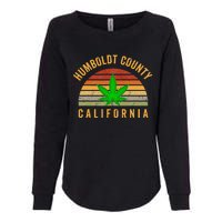 Humboldt County California Hemp Farmer Grower Weed Marijuana Womens California Wash Sweatshirt