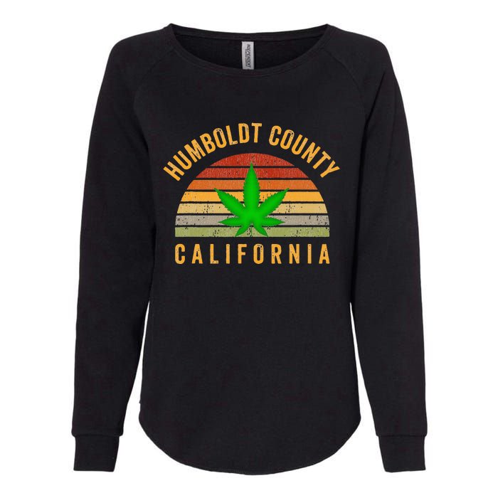 Humboldt County California Hemp Farmer Grower Weed Marijuana Womens California Wash Sweatshirt