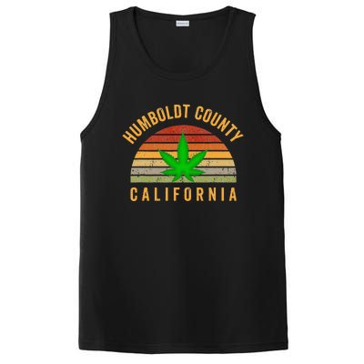 Humboldt County California Hemp Farmer Grower Weed Marijuana PosiCharge Competitor Tank